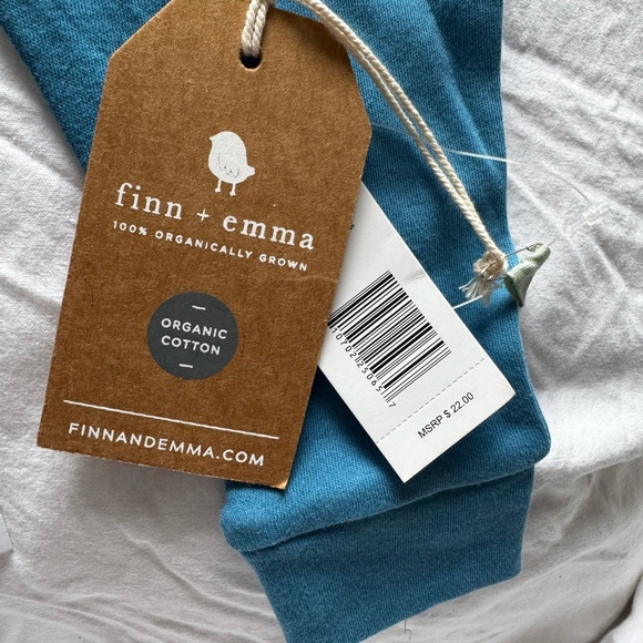 NWT! Finn & Emma Bundle Organic Baby Pants, Size 0-3 months (2 Pair) - Picture 6 of 16
